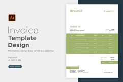 Corporate Invoice Template layout Design with modern look Product Image 1