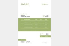 Corporate Invoice Template layout Design with modern look Product Image 2