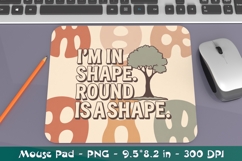 Mouse Pad PNG, Funny Sublimation Design, Mental Health Humor Product Image 3