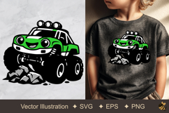 Cute Crawler Car Vector Illustration Product Image 1