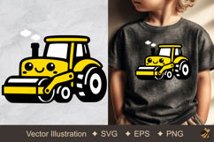 Cute Tandem Roler Vector Illustration Product Image 1