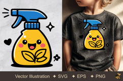 Cute Spray Vector Illustration Product Image 1