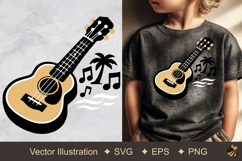 Guitar Melody Vector Illustration Product Image 1