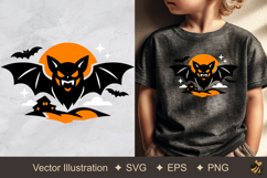 Halloween Bat Vector Illustration Product Image 1