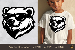 Cool Bear Vector Illustration Product Image 1
