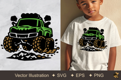 Baby 4x4 Vector Illustration Product Image 1