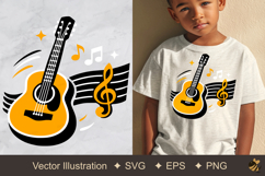 Melody of the Heart Vector Illustration Product Image 1