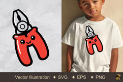 Cute Red Tang Vector Illustration Product Image 1