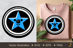 Tiny Star Rims Vector Illustration Product Image 1