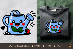 Cute Watering Can Vector Illustration Product Image 1