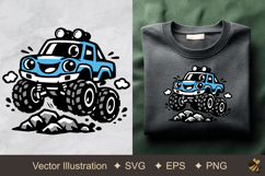 Lil Rock Jumper Vector Illustration Product Image 1