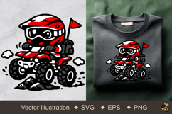 Tiny ATV Explorer Illustration Product Image 1
