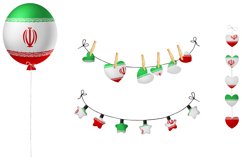 National, Patriotic Party Bundle. Iran Product Image 2