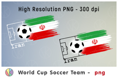 Iran National Soccer Team Flag. World Cup 2026 Product Image 1