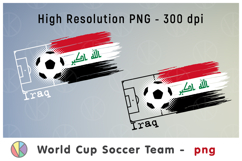 Iraq National Soccer Team Flag. World Cup 2026 Product Image 1