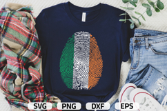 Ireland SVG | Ireland Flag Fingerprint | SVG PNG DXF EPS Product Image 1