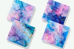 Iridescent Alcohol Ink Digital Paper Bundle Product Image 2