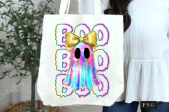 Iridescent Ghost Boo Halloween PNG Product Image 7