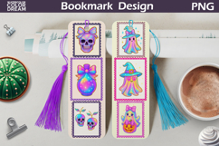 Halloween Postage Stamp Bookmark | Iridescent Bookmark Product Image 6
