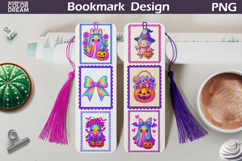 Halloween Postage Stamp Bookmark | Iridescent Bookmark Product Image 8