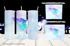 Iridescent Cat Head 20oz Tumbler Sublimation Product Image 2