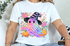 Retro Ghost Iridescent PNG Product Image 3