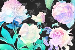 Iridescent Flower Clipart Product Image 3