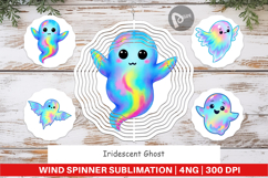 Wind Spinner Iridescent Ghost Product Image 1
