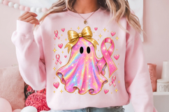 Iridescent Ghost Breast Cancer Png,In October We Wear Pink P Product Image 2