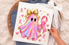 Iridescent Ghost Breast Cancer Png,In October We Wear Pink P Product Image 3