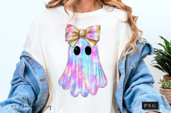 Iridescent Ghost Halloween PNG Product Image 5