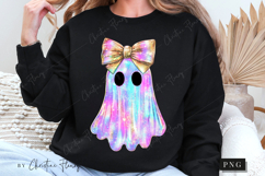 Iridescent Ghost Halloween PNG Product Image 6