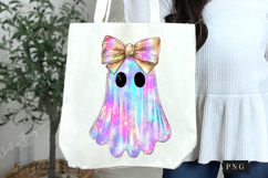 Iridescent Ghost Halloween PNG Product Image 7