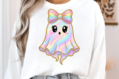 Iridescent Ghost Pumpkin Png Product Image 2