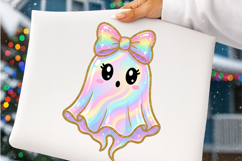 Iridescent Ghost Pumpkin Png Product Image 4