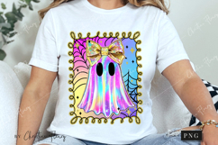 Iridescent Halloween Ghost PNG | Halloween PNG Product Image 3