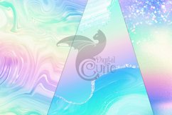 Iridescent Glam Digital Paper Product Image 3