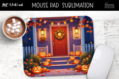 Halloween Night Mouse Pad Sublimation|Trick or Treat Product Image 1
