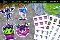 Iridescent Halloween Stickers|Cute Monsters|Trendy Bundle Product Image 10