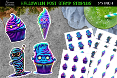 Iridescent Halloween Stickers|Cute Monsters|Trendy Bundle Product Image 8