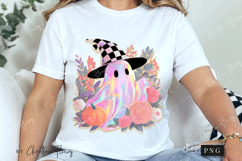 Iridescent Retro Ghost PNG Product Image 3