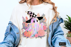 Iridescent Retro Ghost PNG Product Image 5