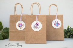 37 Iridescent Halloween Sticker Bundle PNG Product Image 5