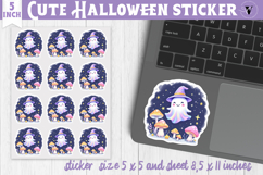 Iridescent Halloween Sticker | Halloween printable Product Image 1