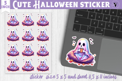 Iridescent Halloween Sticker | Halloween printable Product Image 1