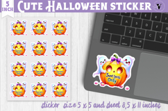 Iridescent Halloween Sticker | Halloween printable Product Image 1