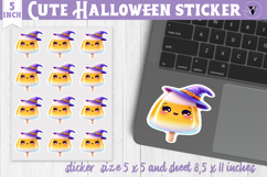 Iridescent Halloween Sticker | Halloween printable Product Image 1