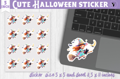 Iridescent Halloween Sticker | Halloween printable Product Image 1