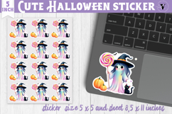 Iridescent Halloween Sticker | Halloween printable Product Image 1