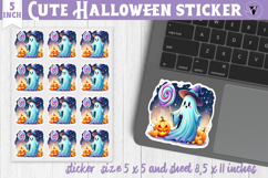 Iridescent Halloween Sticker | Halloween printable Product Image 1
